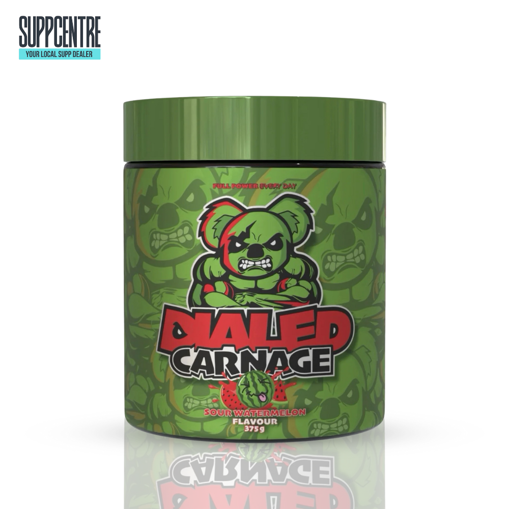 Dialed Carnage Pre-Workout by The X Athletics