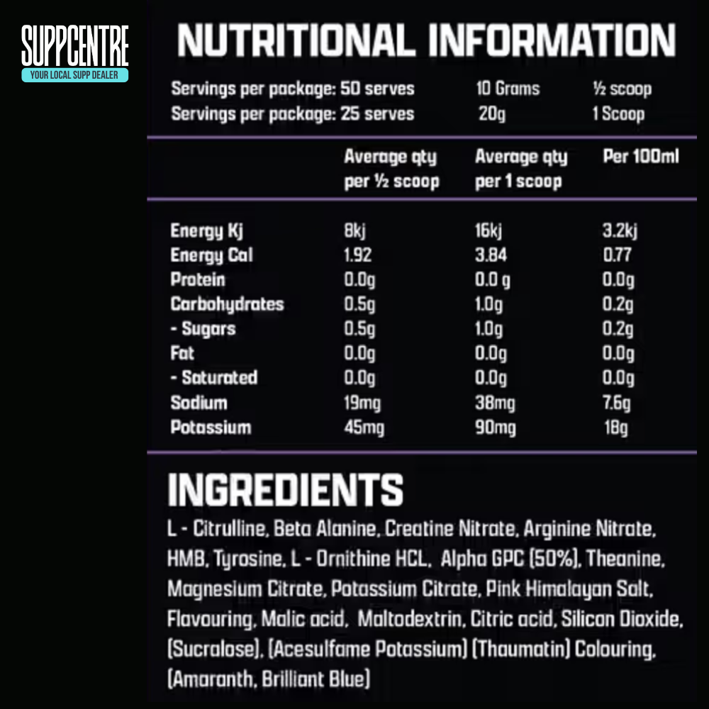 Mad Pumps Non-Stim Pre Workout by Mad Science