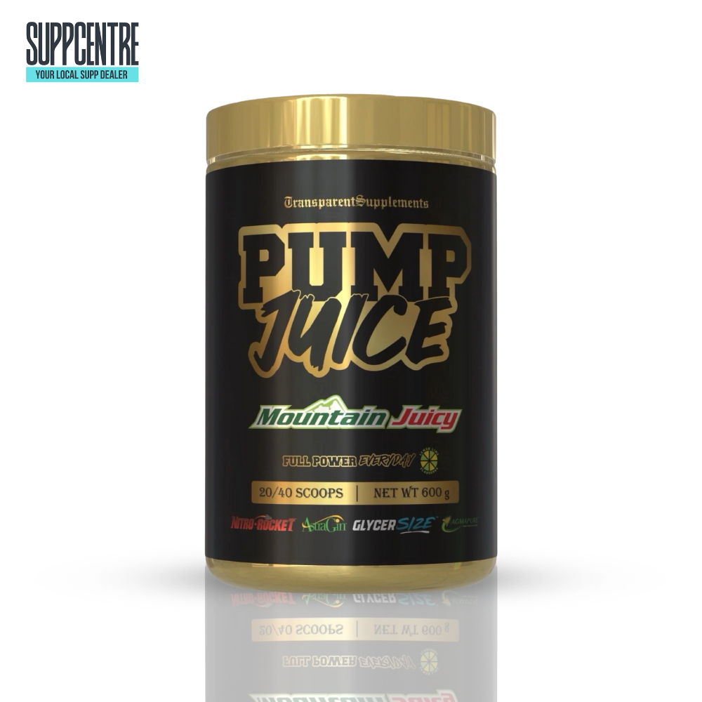 Pump Juice Non-Stim Pre Workout by Transparent Supplements