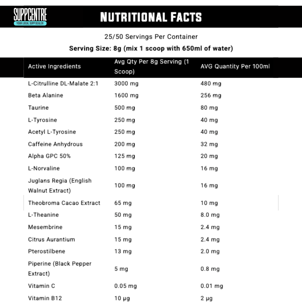 PER4M Pre-Workout by Nexus