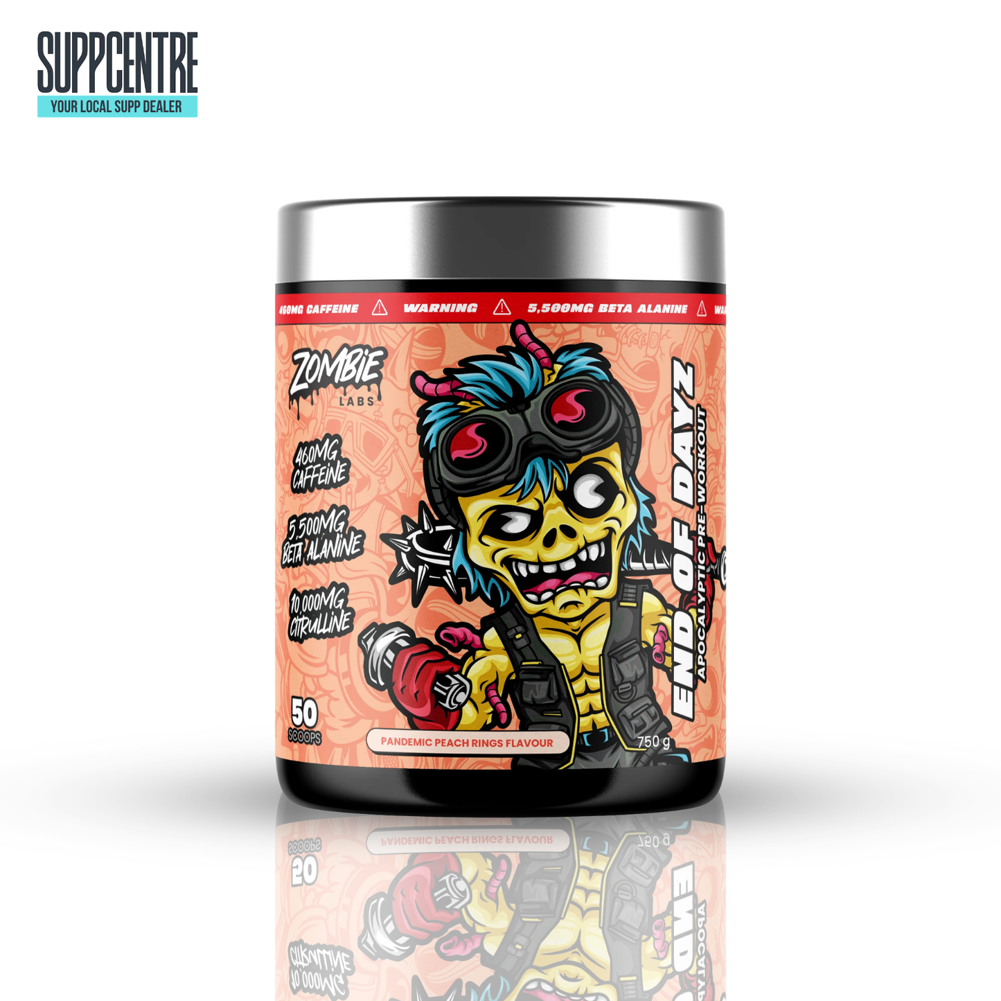 End of Dayz Pre-Workout – Zombie Labs (High Stim Energy, Focus & Pump Pre-Workout)