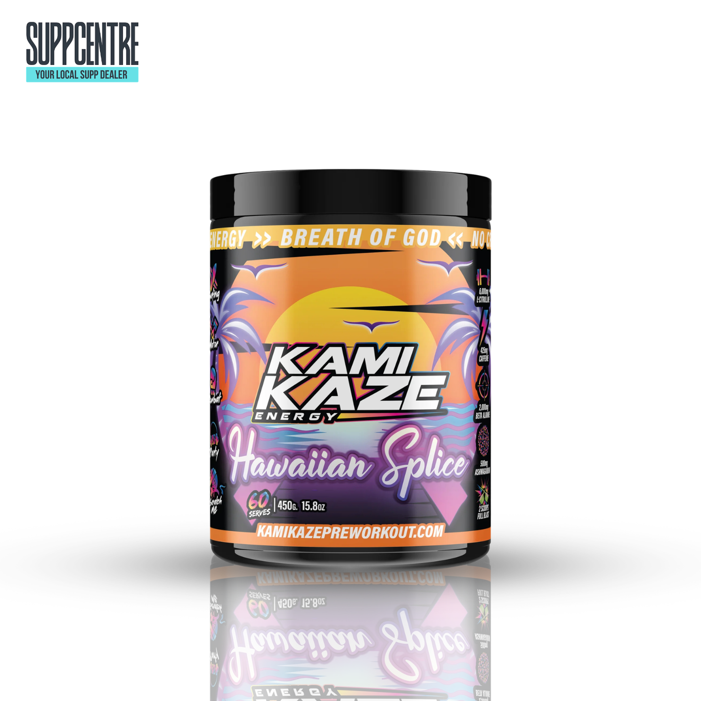 Kamikaze Pre-Workout – Athletic Sport (High Stim Energy & Focus Pre Workout)