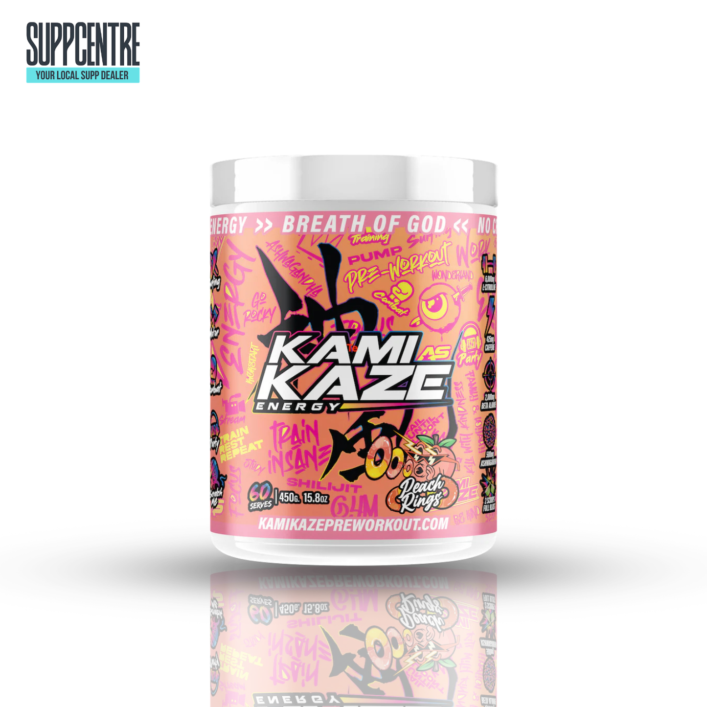 Kamikaze Pre-Workout – Athletic Sport (High Stim Energy & Focus Pre Workout)