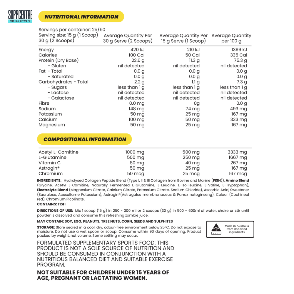 Shredz H20 Protein Water by Zombie Labs