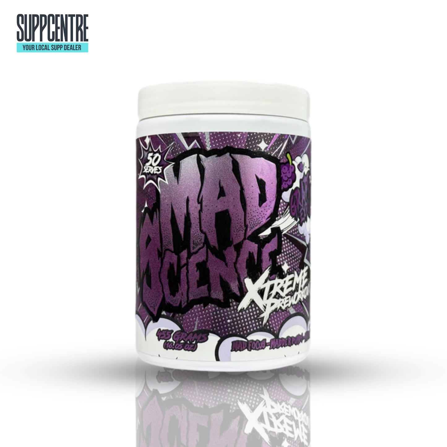 Xtreme Pre-Workout – Mad Science (High Stim Energy & Focus Pre Workout)